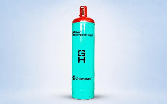 HVAC refrigerant supply and outdoor cooling unit