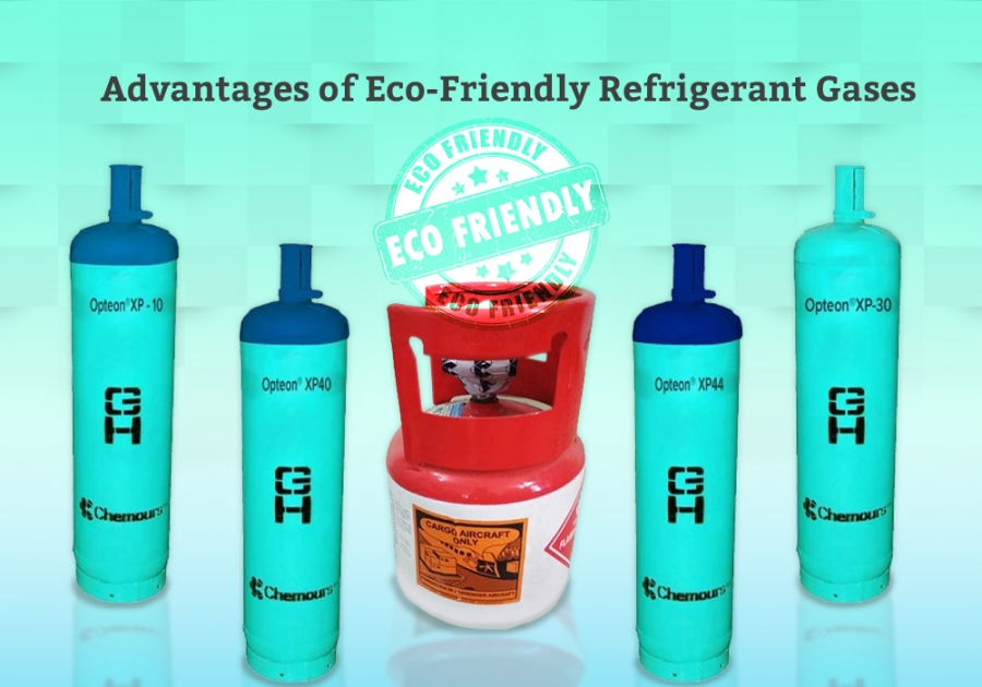 Advantages Of Eco-Friendly Refrigerant Gases